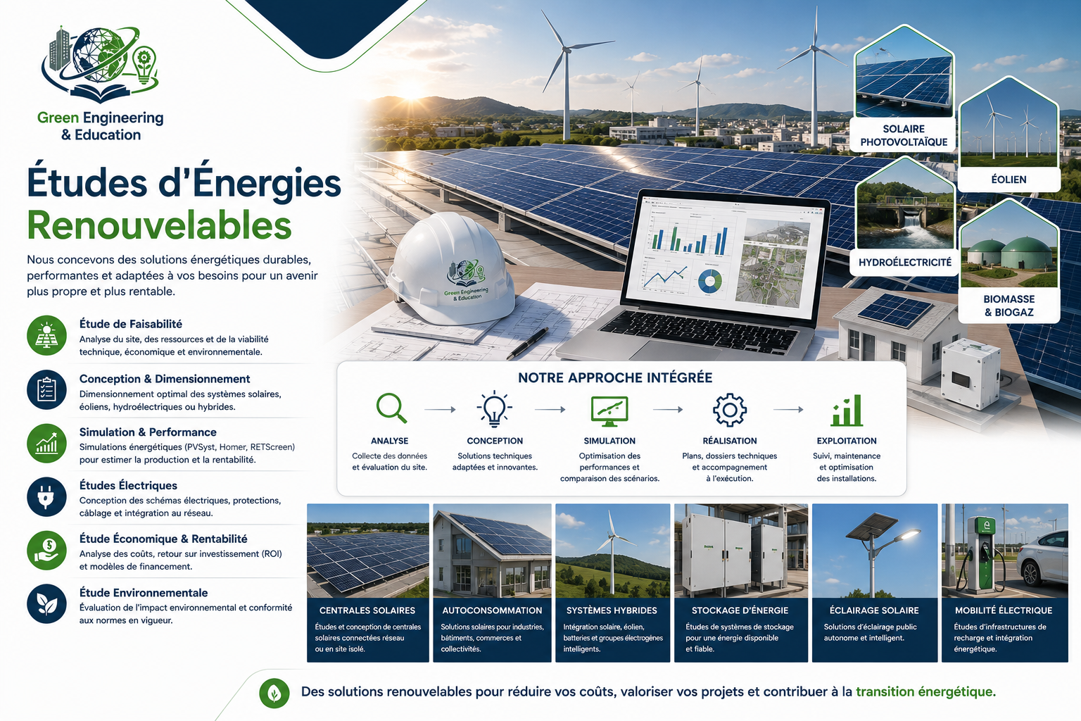 Études d'Énergies renouvelables