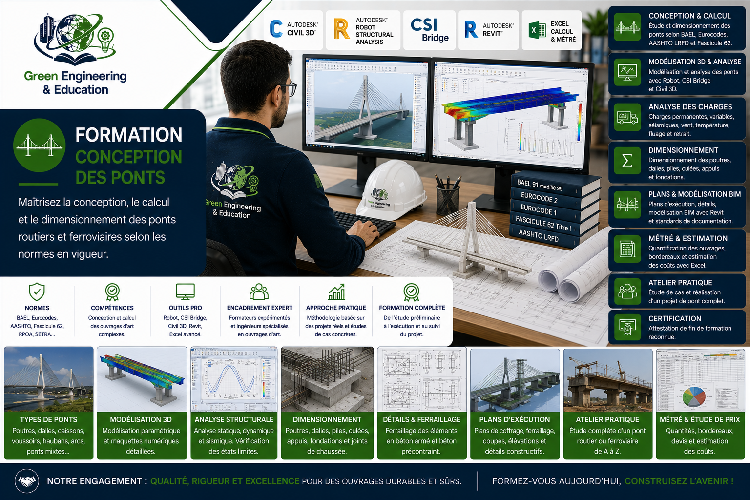 formation conception des ponts