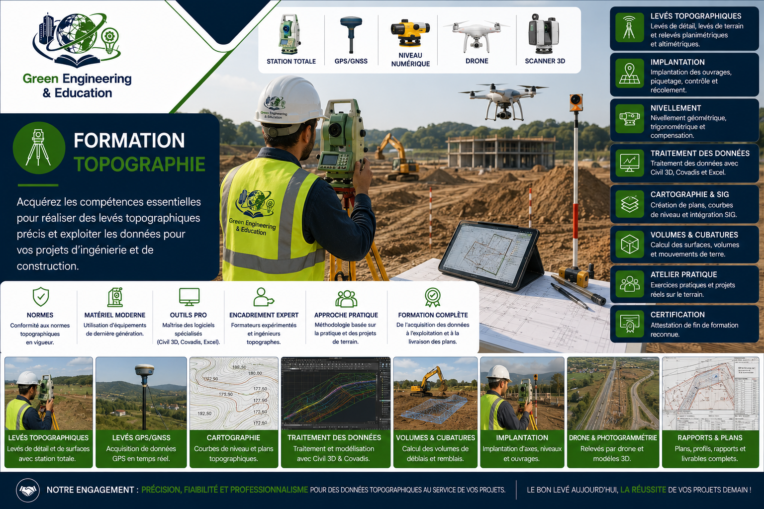 formation topographie